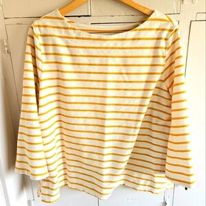 Old Navy yellow/cream top Size XL